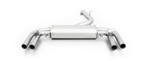 Audi S3 Performance Exhaust - Rear - Remus - Axle Back - 2013
